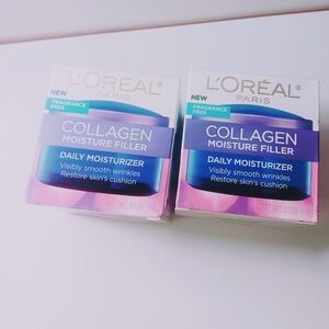 L'oreal Collagen Moisture Filler Fragrance Free Daily Moisturizer Restor…